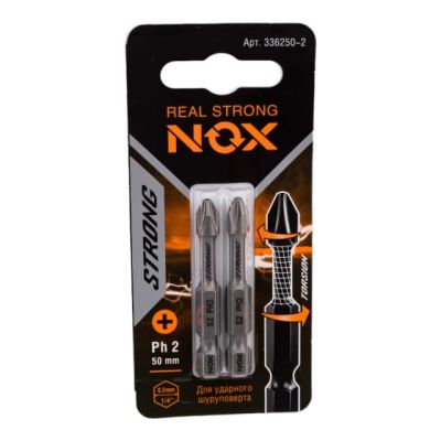Бита PH 2х50 E 6,3 torsion "NOX STRONG" 336250-2 в Иваново