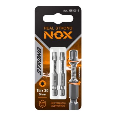 Бита TX-30-50 E 6,3 torsion "NOX STRONG" 339305-2 в Иваново