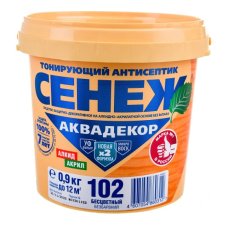 Х2-102 (бесцветный) -0,9 кг - Сенеж Аквадекор
