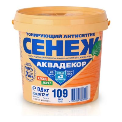 Х2-109 (орех) -0,9 кг - Сенеж Аквадекор в Иваново