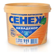 Х2-111 (тик) -2,5 кг - Сенеж Аквадекор