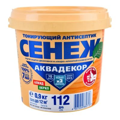 Х2-112 (дуб) -0,9 кг - Сенеж Аквадекор в Иваново