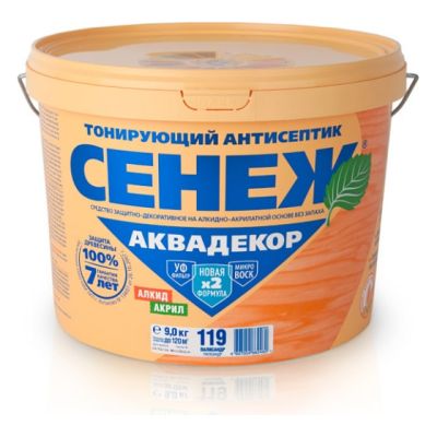 Х2-119 (палисандр) - 9 кг - Сенеж Аквадекор в Иваново