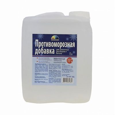 Антиморозная добавка для растворов и бетона (формиат натрия) 5л (1/120) в Иваново