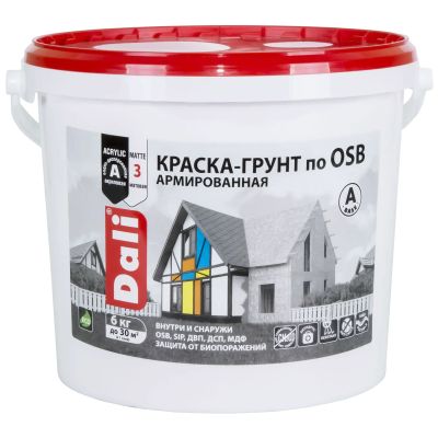Краска-грунт  DALI по OSB БАЗА А 6 кг (1) Рогнеда																														 в Иваново