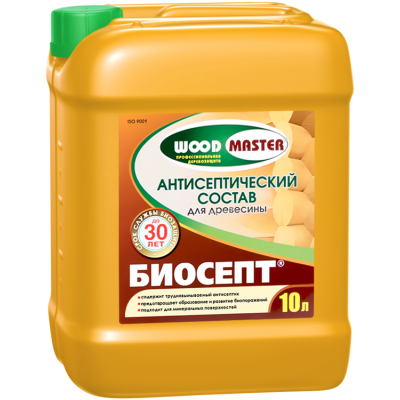 Биосепт антисептический состав Woodmaster 10л (1) Рогнеда в Иваново
