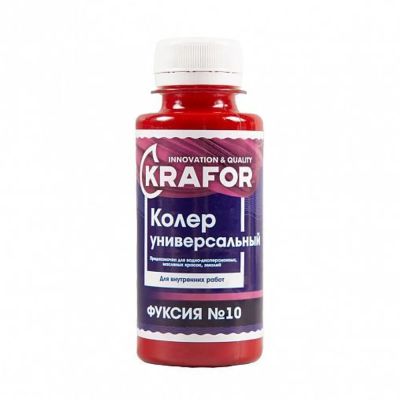 Колер универсальный №10 фуксия 100мл (6/108) "Krafor" в Иваново