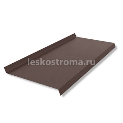 Отлив 2000*100 Шоколадно-коричневый (RAL 8017) в Иваново