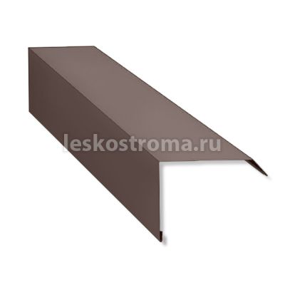 Карнизная планка 2000 Шоколадно-коричневый (RAL 8017) в Иваново