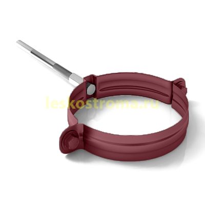 Крепеж трубы 100 оцинкованная 1.00 (RAL 3005) в Иваново