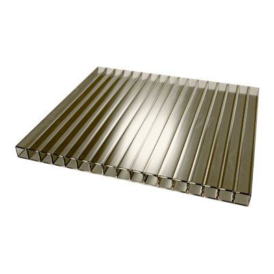 Сотовый поликарбонат UltraPlast 6х2100х6000 (бронза) в Иваново