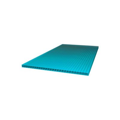 Сотовый поликарбонат UltraPlast 6х2100х6000 (бирюза) в Иваново